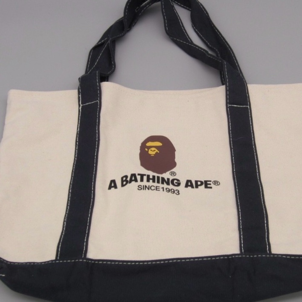 A Bathing Ape Logo Tote Bag